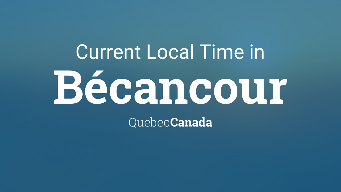 Types of things to do in Becancour